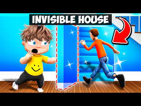 I Found Daddy's INVISIBLE BASE!