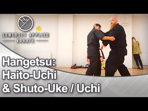 Hangetsu/Seisan: Haito-Uchi & Shuto-Uke/Uchi