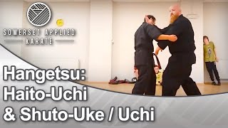Hangetsu/Seisan: Haito-Uchi & Shuto-Uke/Uchi