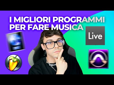 I MIGLIORI PROGRAMMI PER FARE MUSICA DA PC / MAC ✅