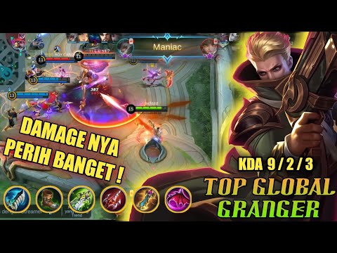 MANIAC‼️TOP GLOBAL GRANGER 2021 - TIPS PAKAI MM MOBILE LEGENDS
