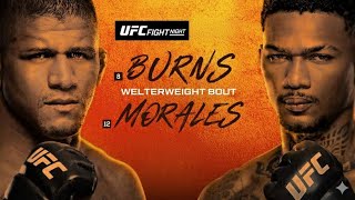 Gilbert Burns Vs Michael Morales UFC Fight 2025