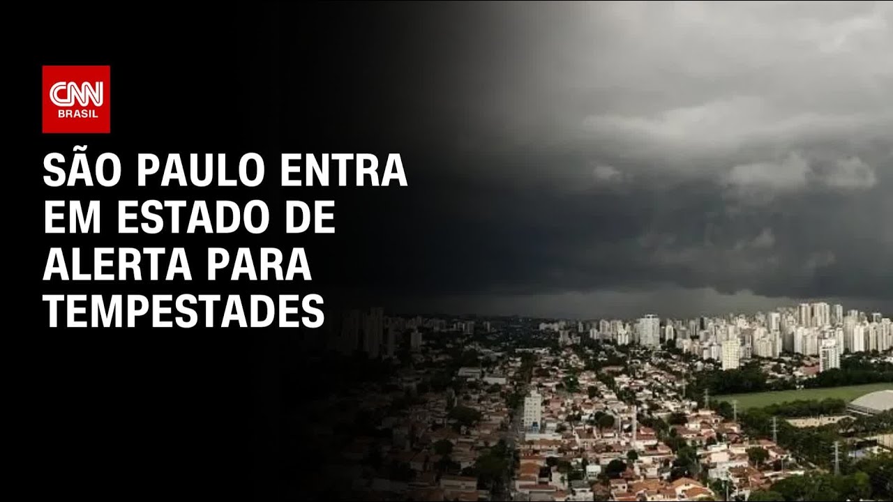 Chuva de 200 mm e ventos intensos: São Paulo entra em alerta para ...