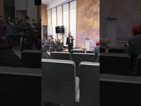 Nicu Iurian la biserica Ierusalim Gherla