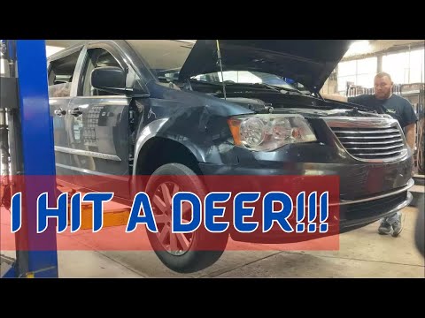 2014 Chrysler Town & Country Fender & Bumper Remove & Replace