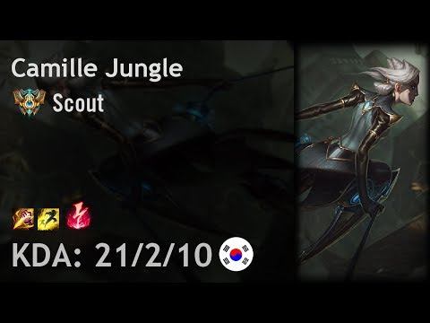 Camille Jungle vs Sejuani - Scout vs Ranger - KR Challenger Patch 8.4