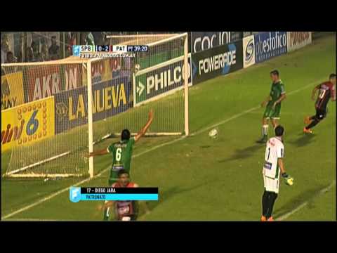 Gol Jara. Sp. Belgrano 0 - Patronato 2. B Nacional. Fecha 5. FPT.