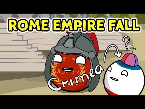 ローマ帝国対蛮族|クリミア - Countryballs (Roman Empire vs Barbarians | Crimea - Countryballs)