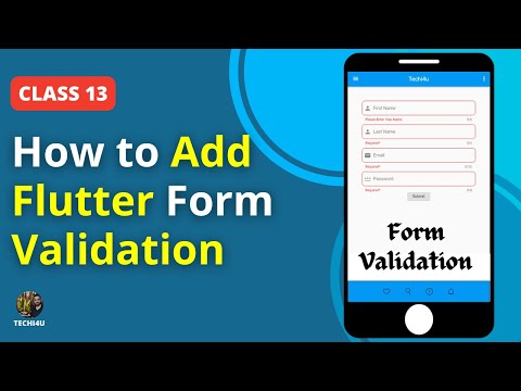 How to add form validation in flutter - Auto validate textformfield in ...