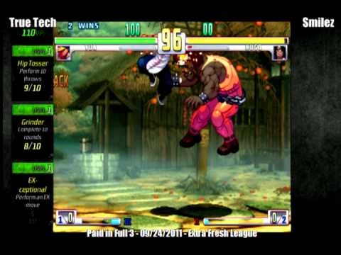 Paid in Full 3 - Third Strike Grand Finals - True Tech (Yun, Urien) vs Smilez (Ken, Hugo)