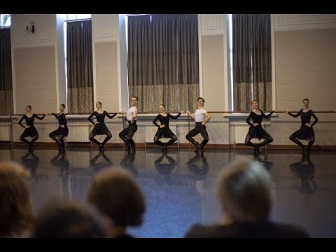Фрагмент урока государственного экзамена по народно-сценическому танцу. 'Губернская Балетная Школа'.