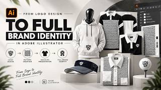 From Logo to Full Brand Identity | Complete Branding Process in Adobe 