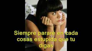 Lily Allen - Back To The Start - It's not me it's you - Subtitulado al Español