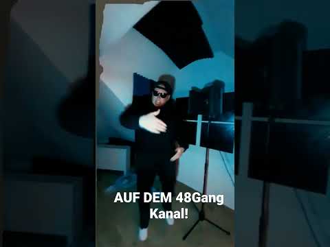 @48gang  Jacke in Schwarz ft. Finzo48