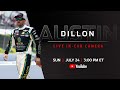 LIVE: Austin Dillon's Pocono in-car camera presented by Breztri