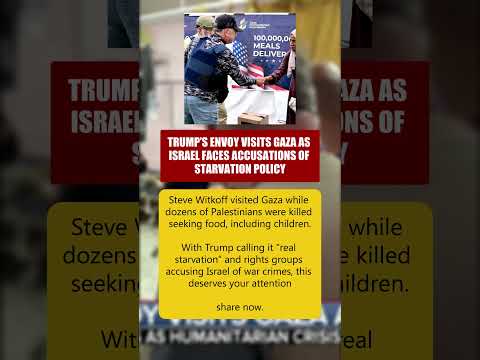 Gaza Aid Chaos: U.S. Visit Coincides with Dozens Killed Seeking Food