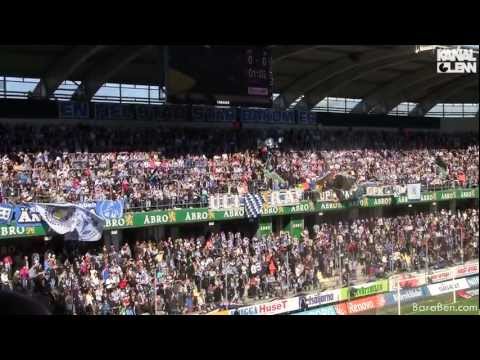 IFK vs BP Inmarschen och klacken