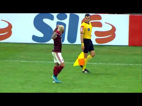 Golaço de Gabigol - Flamengo 1 x 0 Santos - Narração de Luís Roberto - Premiere HD