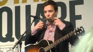 Jimmy Fallon  as Neil Young singing Fresh Prince of Bell Air and Party in the USA