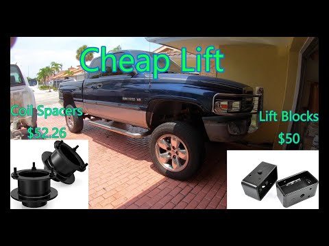 Installing a Cheap Lift on the Budget Mud Truck (2000 Dodge Ram 1500)
