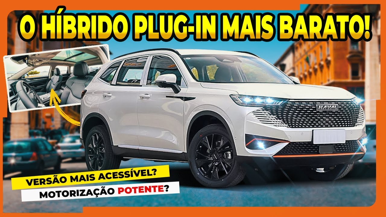 🔥 O NOVO SUV da GWM HAVAL H6 é o HÍBRIDO PLUG-IN MAIS BARATO e MUITO ECONÔMICO. VALE A SUA ATENÇÃO!!