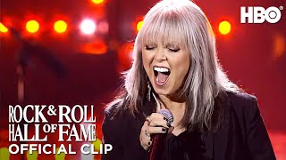 Pat Benatar &amp; Neil Giraldo Perform &quot;Love Is A Battlefield&quot; | Rock and Roll Hall of Fame 2022 | HBO