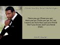 (There You Go) Tellin' Me No Again by Keith Sweat (Lyrics)
