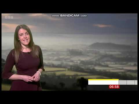 (HD) Alex Osbourne BBC ONE Points West weather March 7th 2023 - 60 fps