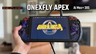 Onexplayer Apex Borderlands 4 Gameplay (AMD 395 + 8060s)