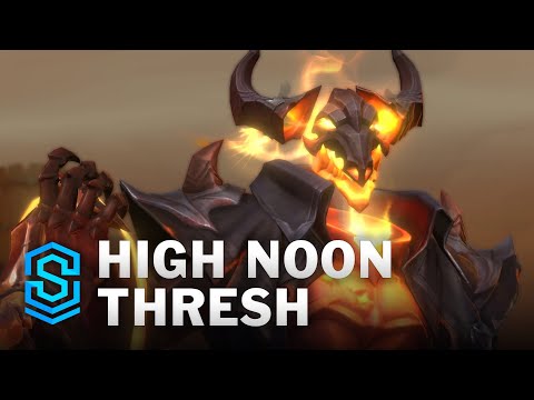 High Noon Thresh Wild Rift Skin Spotlight