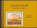 Vivaldi, Concerto op 4,7 - Video Score - AAM - Hogwood