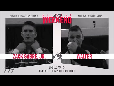 Zack Sabre Jr vs WALTER Highlights HD PWG All Star Weekend 13 Night Two