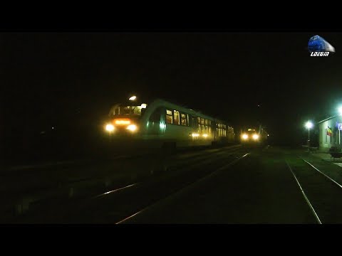 Trenuri pe Seara/Evening Trains in Gara Bratca Station -  05 January 2018