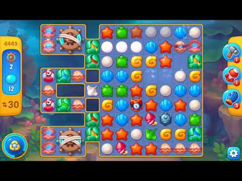 Fishdom 2021 - Level 6443   #playrix #fishdom #gaming