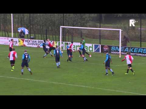 De doelpunten van Sparta A1 - Feyenoord A1 (2-2)