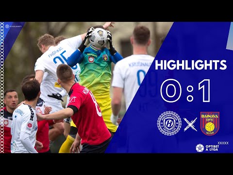 Optibet A lyga 12 turas: FC Hegelmann Litauen x DFK Dainava | HIGHLIGHTS