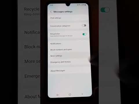 Delete your oldest messages automatically for new after reach 1000#samsung #shorts ❤❤