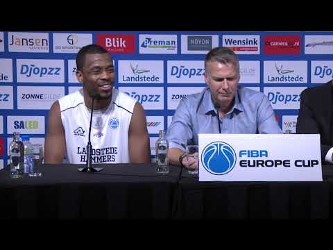 Persconferentie Landstede Hammers Regio Zwolle - Kapfenberg Bulls
