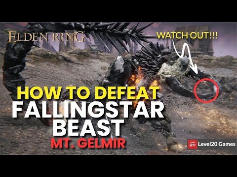 DO NOT CHEESE FULL GROWN FALLINGSTAR BEAST THIS IS HOW YOU CAN EASILY BEAT THEM - Elden Ring