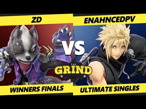 The Grind 205 Winners Finals - enhancedpv (Cloud) Vs. ZD (Wolf) Smash Ultimate - SSBU
