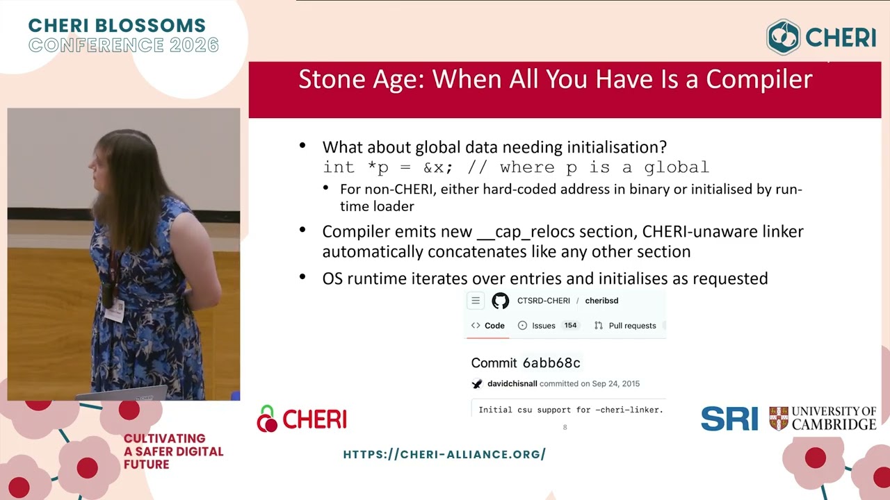 CHERI Linking through the Ages - John Baldwin & Jessica Clarke | CHERI Blossoms 2026