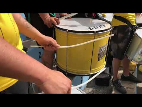 "Percusión Barra Amsterdam vs Hijos" Barra: Barra Amsterdam &bull; Club: Peñarol