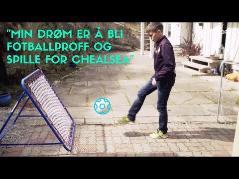 MARTIN drømmer om Chelsea, nå skal han spille i Drømmekampen!