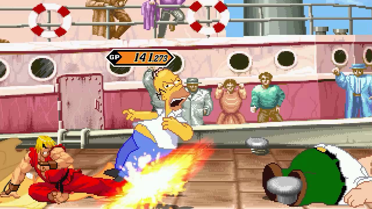 AN Mugen Request #45: Ken & Applejack VS Peter Griffin & Homer Simpson