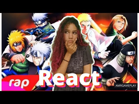 ♪ REACT | Rap dos Hokages (Naruto) - A VONTADE DO FOGO | NERD HITS
