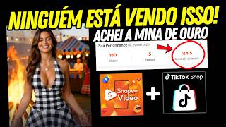 Shopee Vídeo e TikTok: Shop Como encontrar Produtos OCULTOS SEM CONCORRÊNCIA Que Vendem Muito