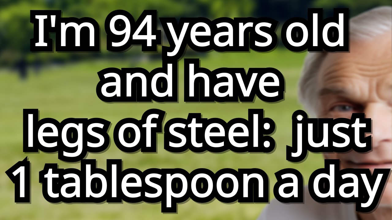6 Essential Vitamins to Keep Your Legs Strong in old age Even at 94! senior health, old age, elderly