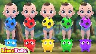 Download lagu Five Little Monkeys Jumping On The Bed | Nursery Rhymes Song for kids mp3