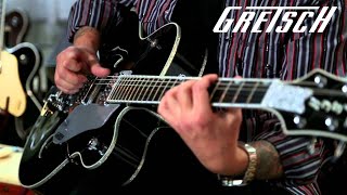 Video thumbnail for Gretsch 6136SLBP Brian Setzer Black Phoenix | Featured Demo | Gretsch Guitars by Gretsch Guitars