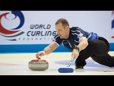 CURLING: SCO-EST WCF World Mixed Doubles Chp 2015 - Group C